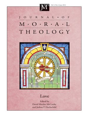 cover image of Journal of Moral Theology, Volume 1, Number 2